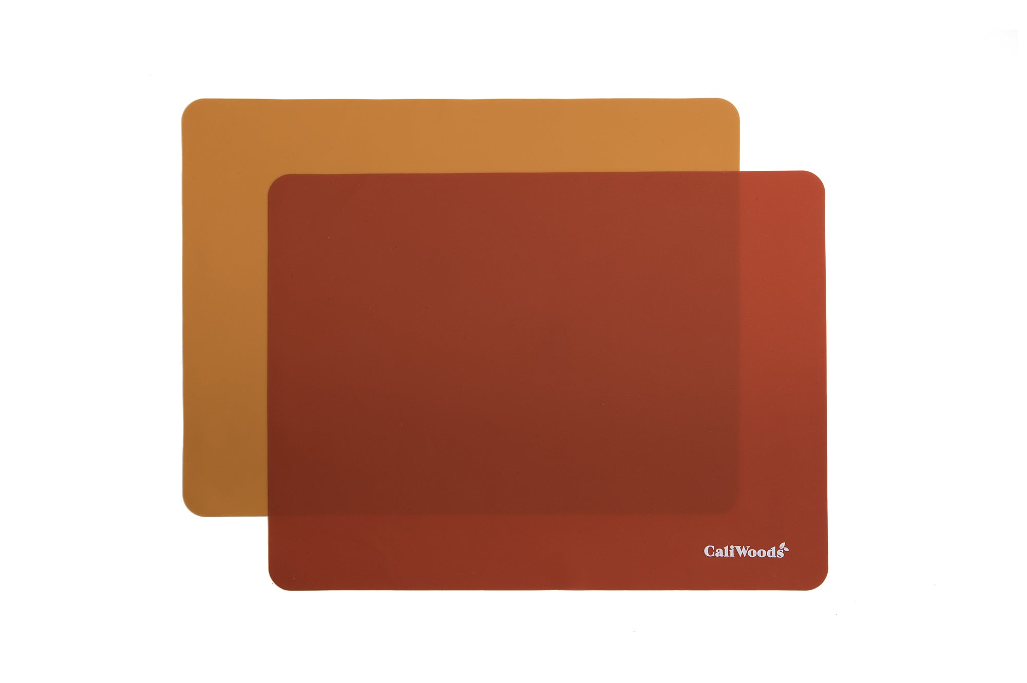 Plain image of orange baking mats