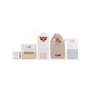 CaliWoods Safety Razor Shaving Kit on white background showing Safety Razor Blades