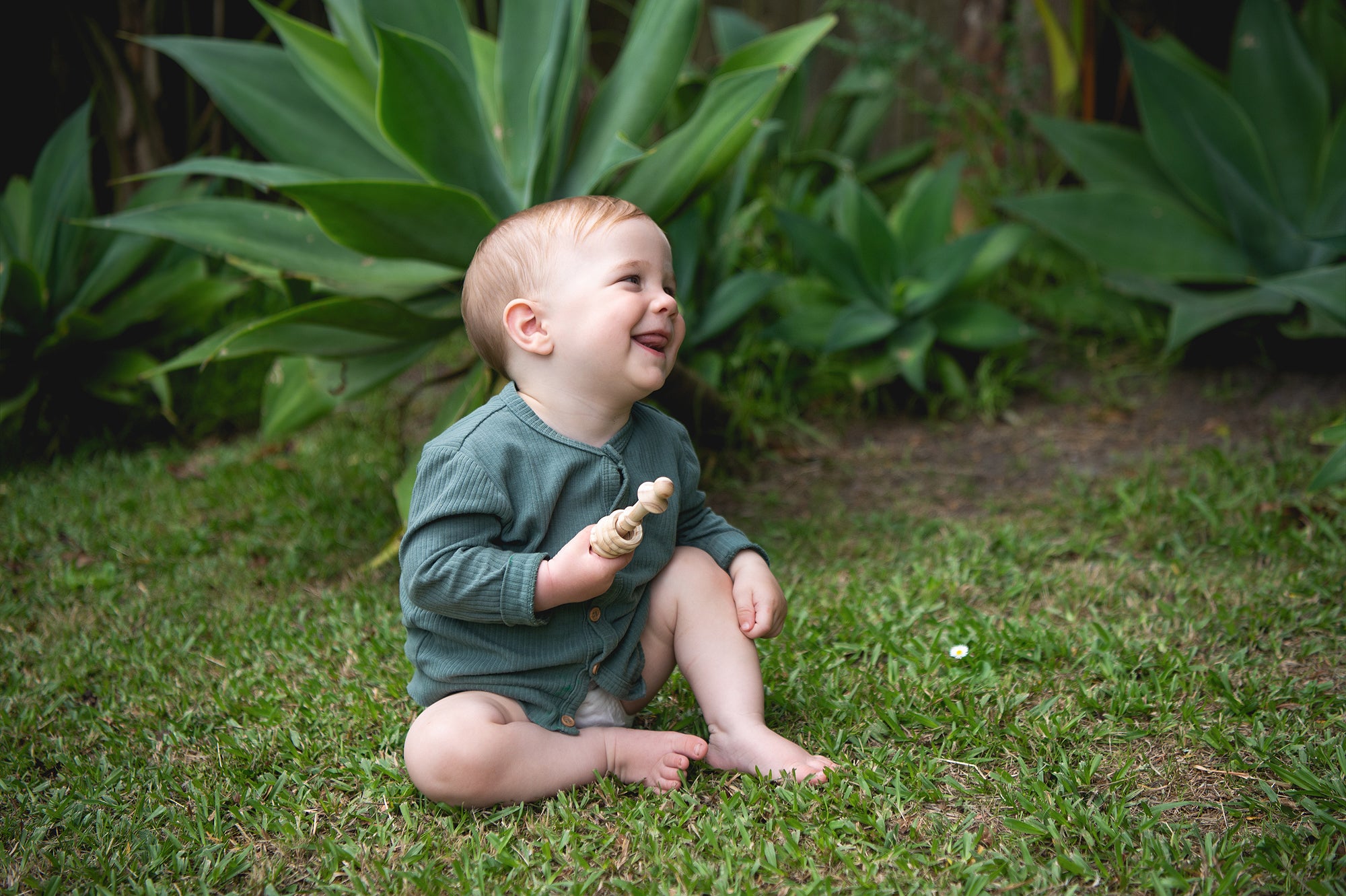 Handmade Wooden Rattle