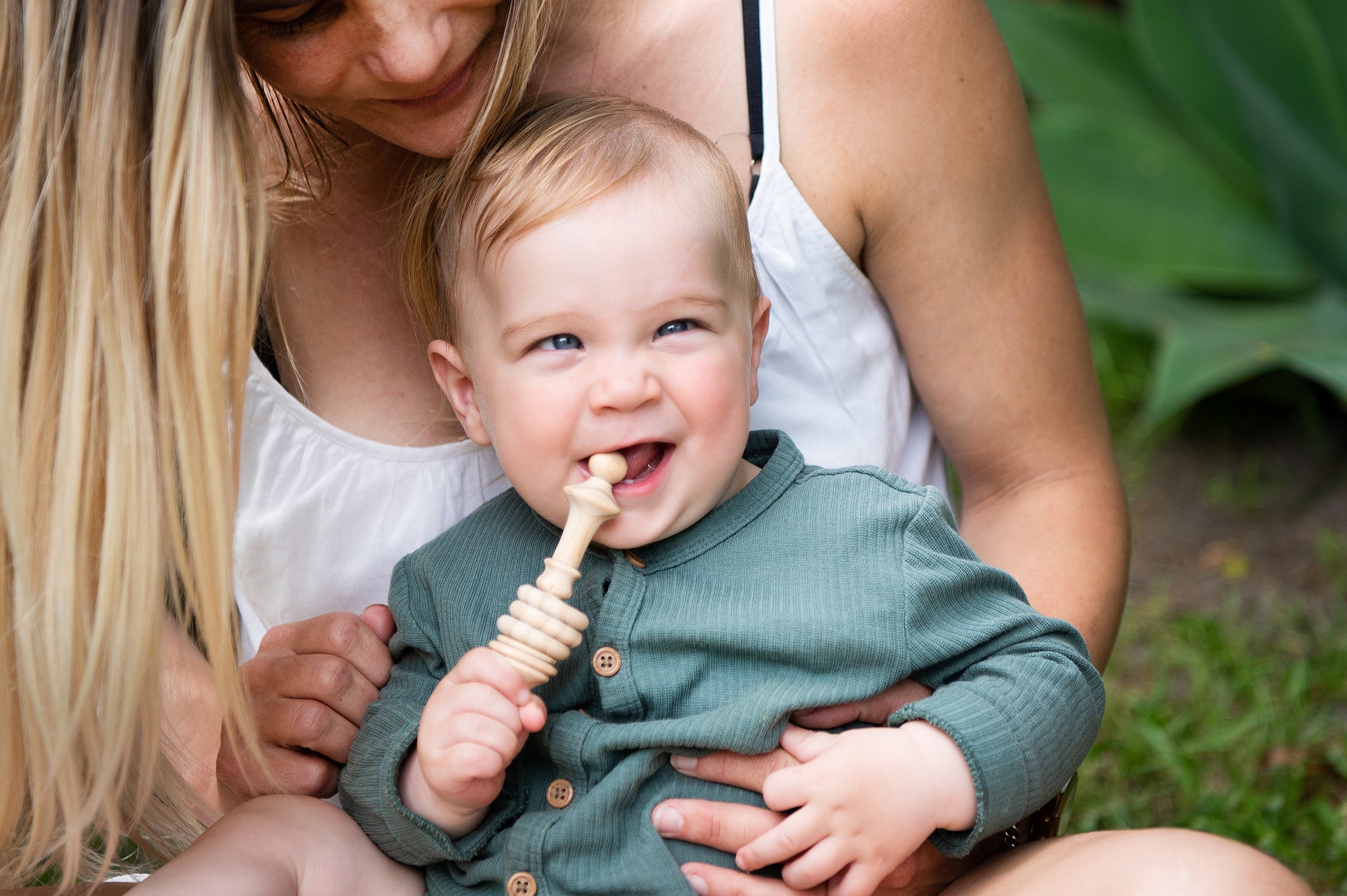 Handmade Wooden Rattle