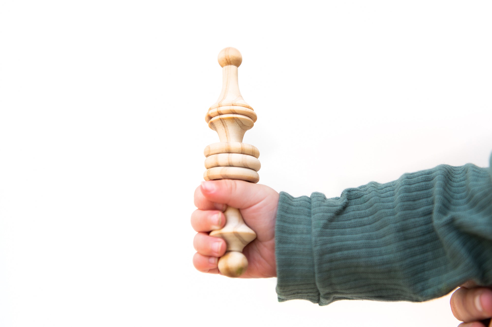 Handmade Wooden Rattle